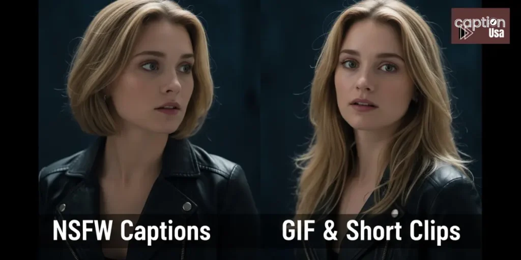 NSFW Captions for GIFs & Short Clips