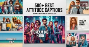 Attitude Captions for Instagram