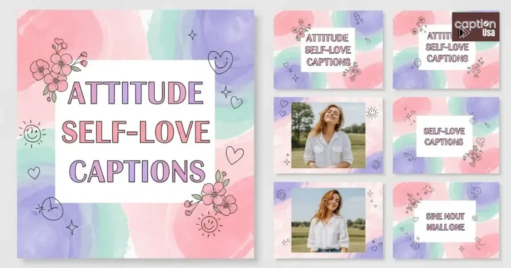 Attitude Self-love Captions for Instagram