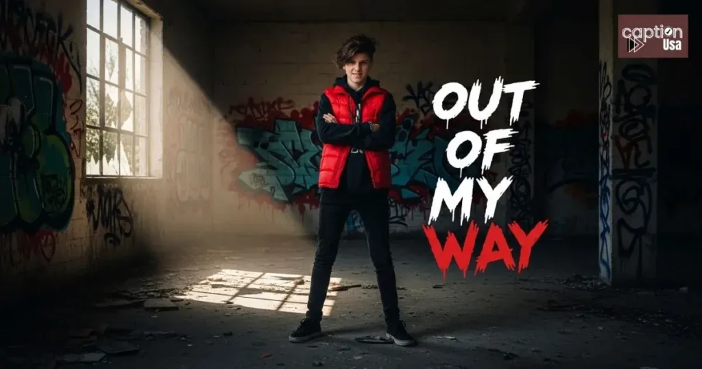 Attitude Teen Goon Captions