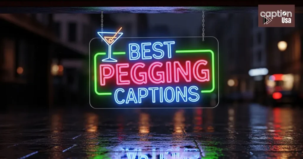 Best Pegging Captions