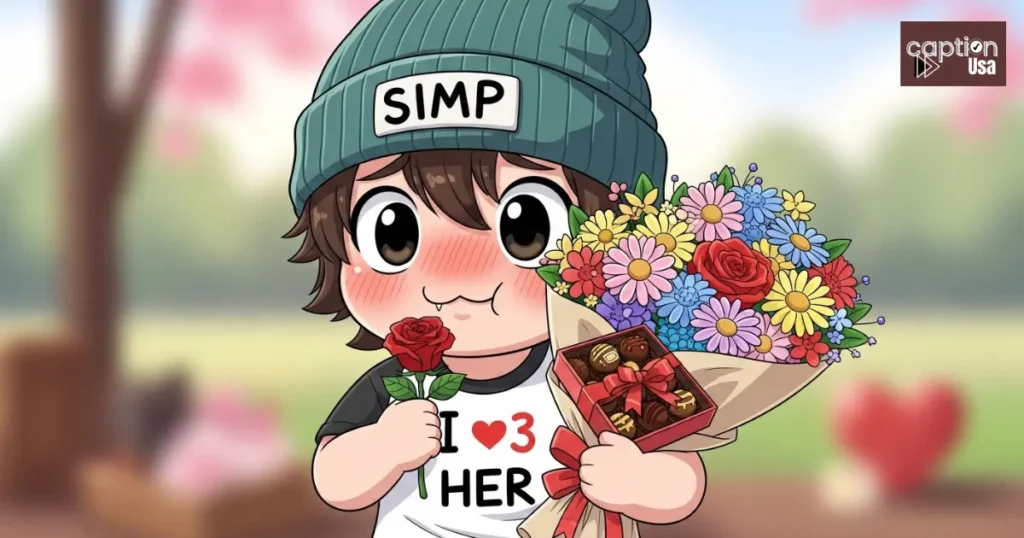 Cute simp instagram captions