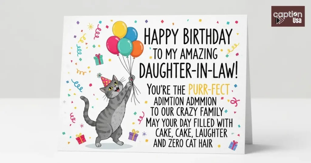 Funny Birthday Wishes for Daughter-in-Law