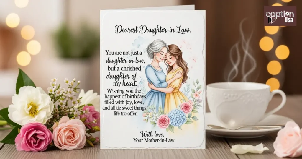 Heart-touching birthday messages for daughter-in-law