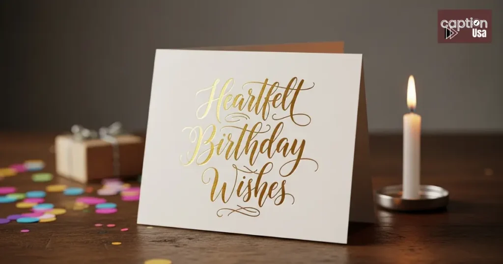 Heartfelt Birthday Wishes