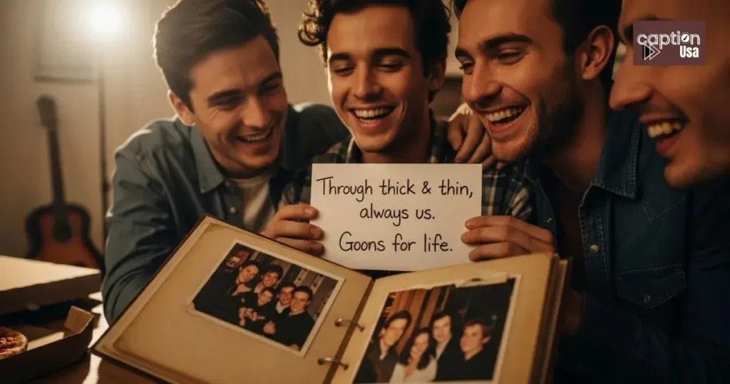 Heartfelt Goon Captions for Friendship