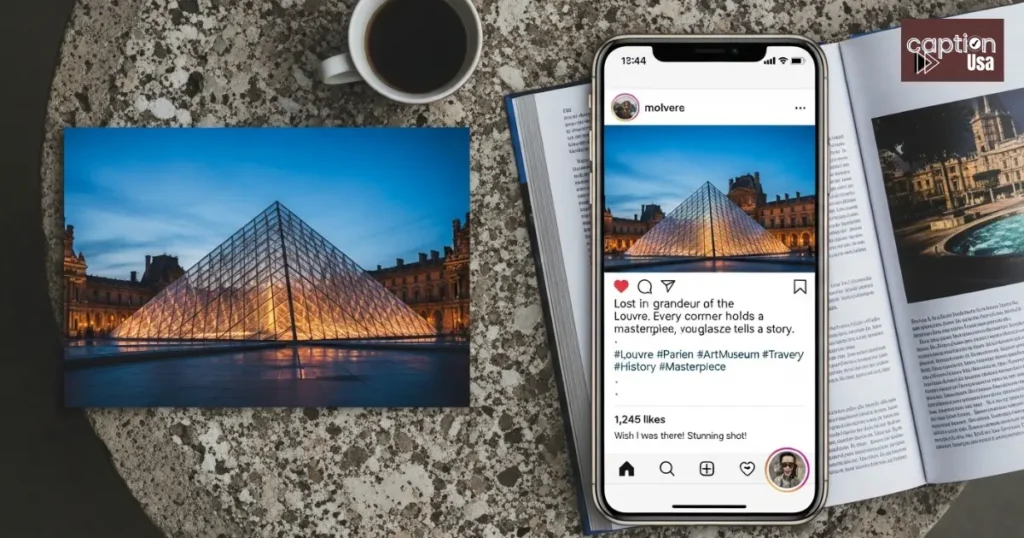 Instagram Captions for the Louvre Museum