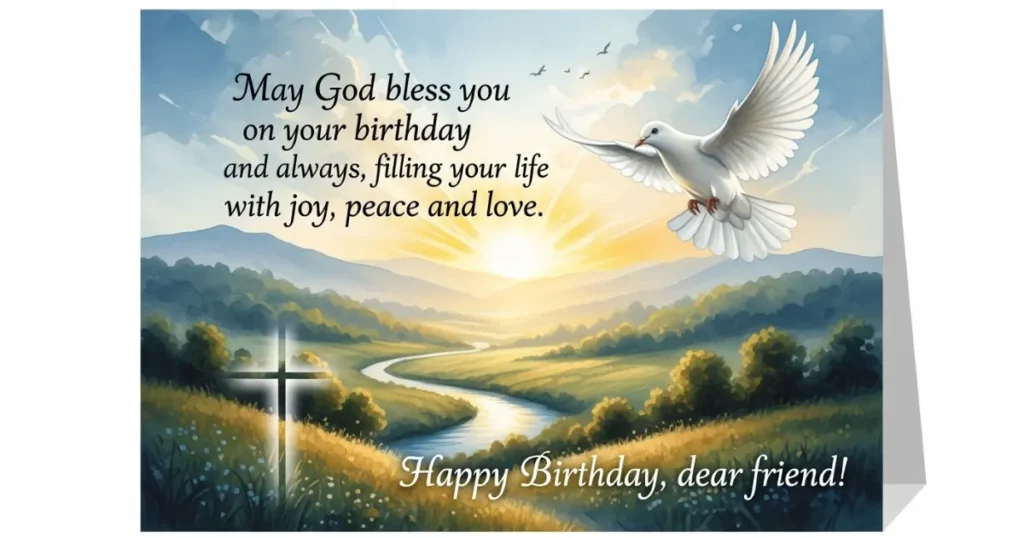 Religious Birthday Wishes for a Friend