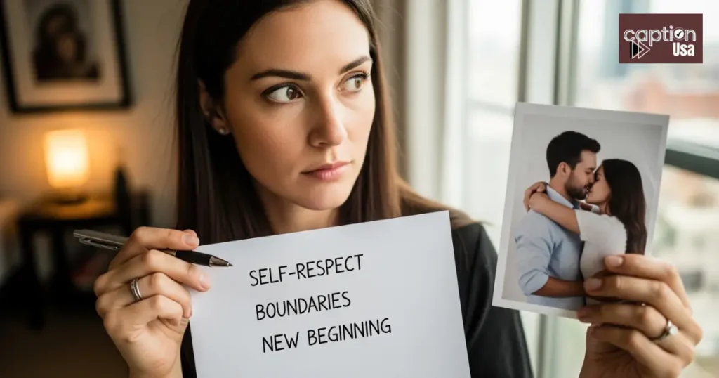 Self-Respect Cheating Wife Captions