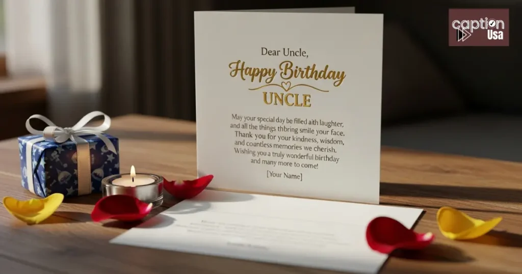 Sweet Birthday Wishes for Uncle