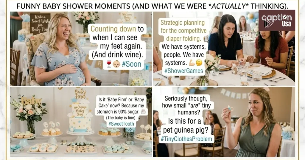 Baby Shower Captions for a Sister