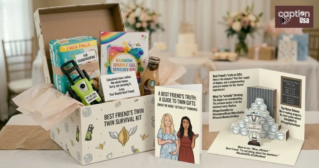 Baby Shower Card and Gift Tag Captions