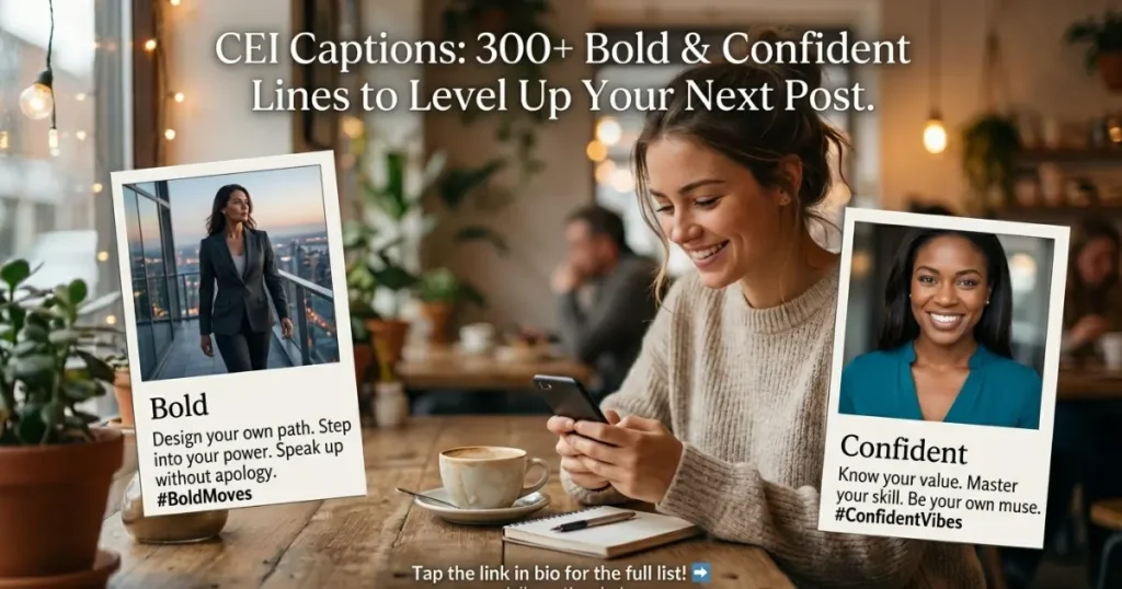 Bold & Confident CEI Captions