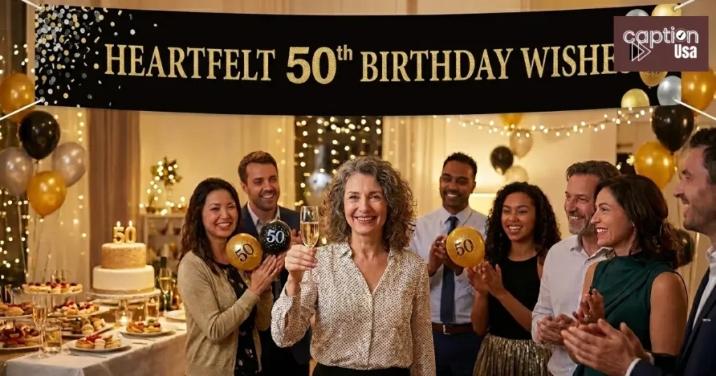 Heartfelt 50th Birthday Wishes