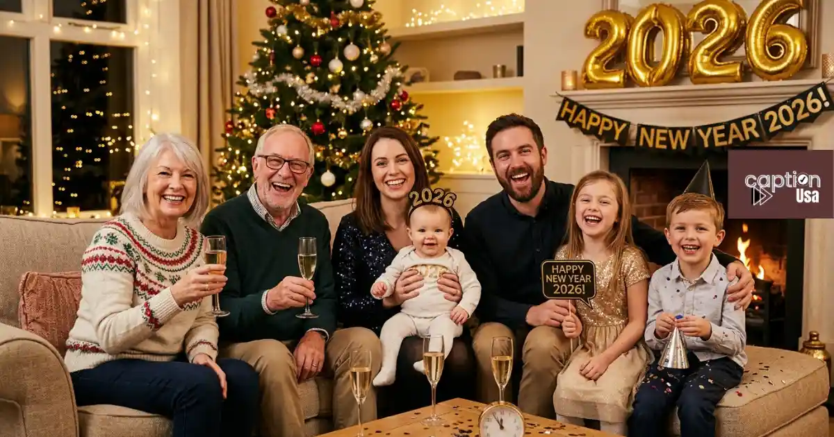 Holiday Family Captions
