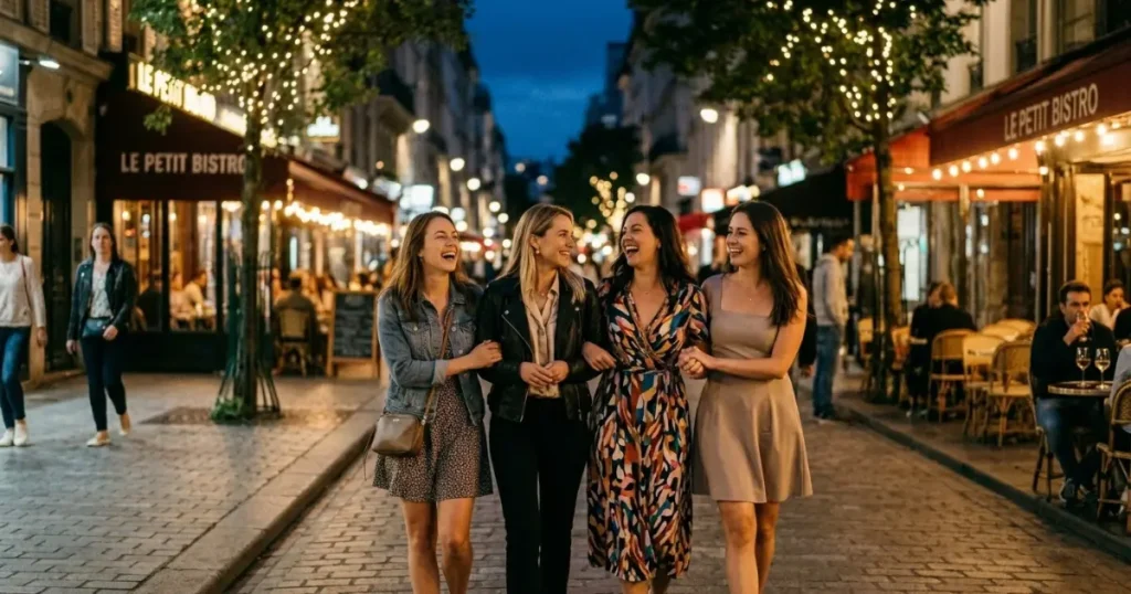 Night Out Captions for Girls