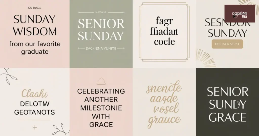 Senior Sunday Captions for Coaches and Athletes