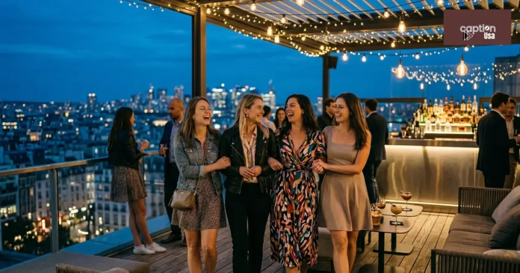 Squad & Group Night Out Captions