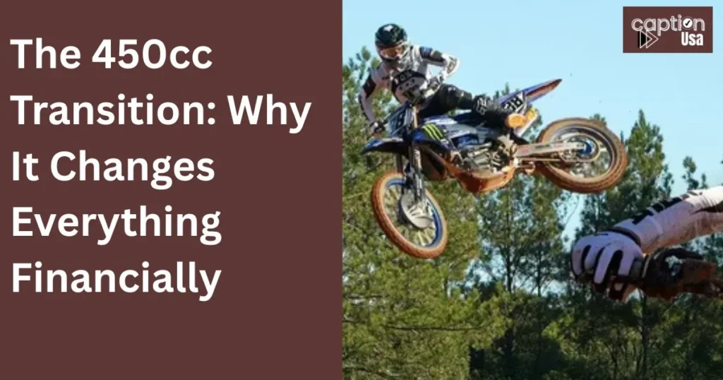 The 450cc Transition